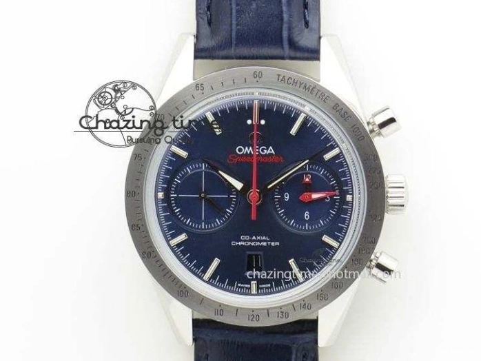 0218 Speedmaster ’57 Co-Axial OMF 1:1 Best Edition White Dial RG Markers On SS Bracelet A WellDesigned 8144